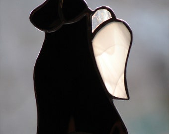 Stained Glass Labrador Retriever Angels