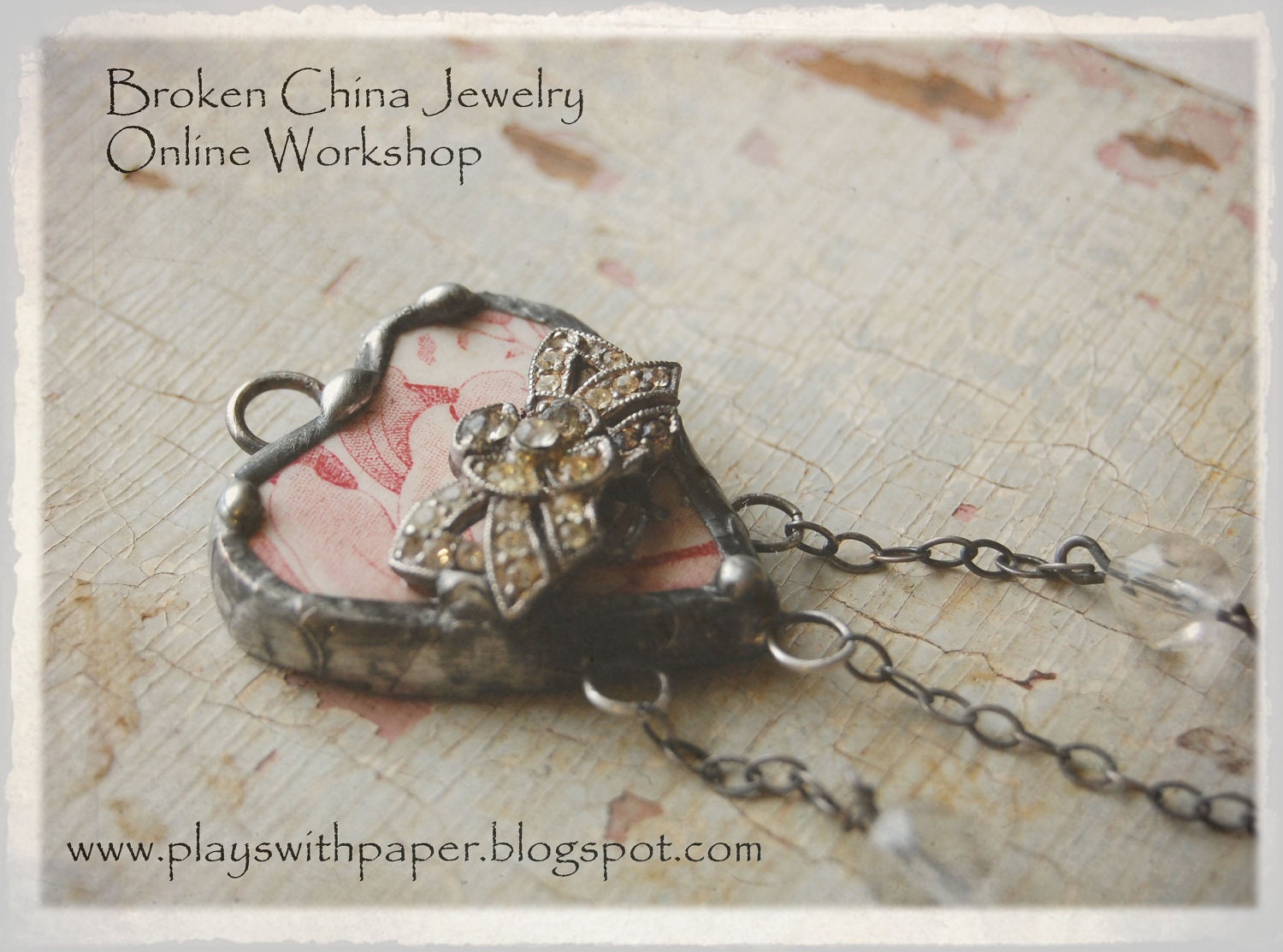 You Can Make Beautiful Broken China Jewelry Soldering Online