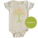 Tree Organic Baby Onesie Natural (sale)