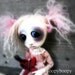 Loopy Gothic Art Doll OOAK Kawaii Doll Eugenia RESERVED for A