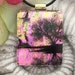Dichroic Glass Jewelry -Golden- Tree Jewelry - - Dichroic Glass Pendant - Dichroic Fused Glass Jewelry - Tree - Dichroic Glass 070912p108