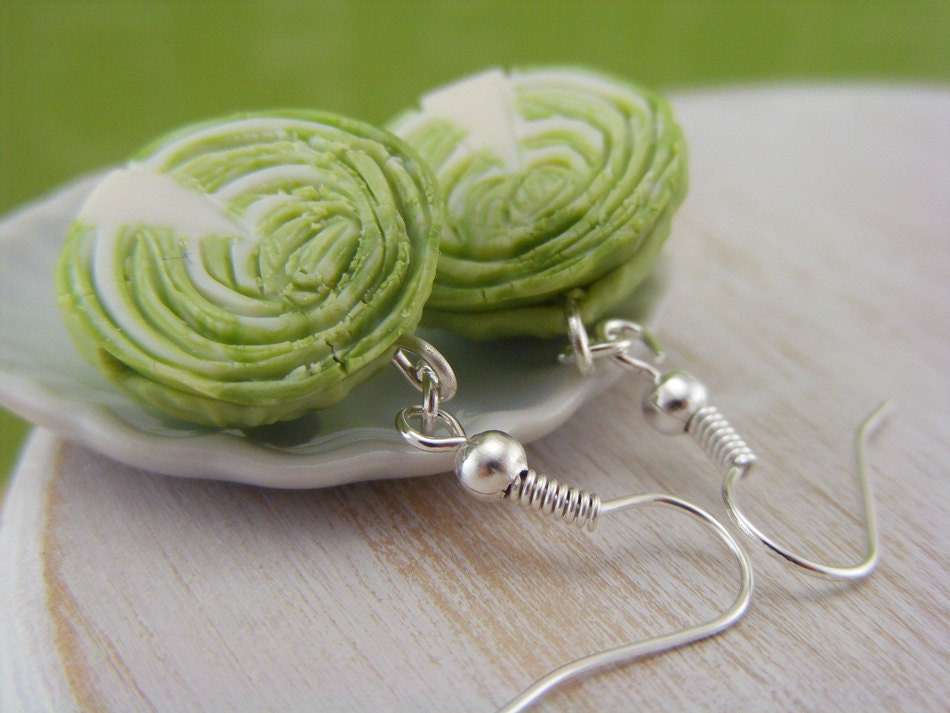 Cabbage Earrings