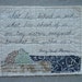 Henry David Thoreau Poetry Quilted Quote stitched words