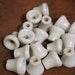 Vintage White Ceramic or Porcelain knobs drawer pulls