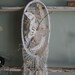 Butterfly Dreams - Abandoned Vintage Bits of Fabric, Crochet and Lace Shabby Chic Nature Dreamcatcher