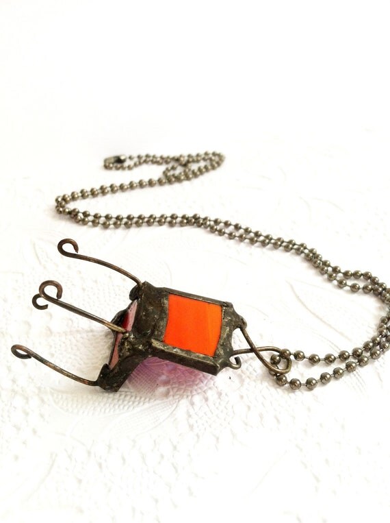 Chair Necklace Quirky Jewelry Soldered Sweetheart Chair