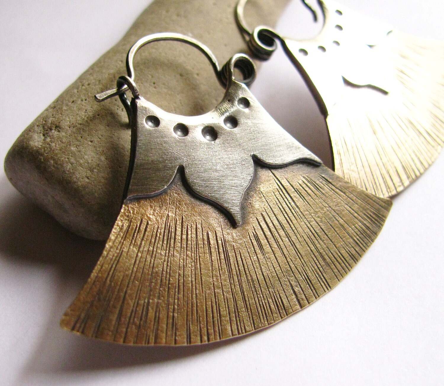 Tribal Earrings Hoop Earrings Artisan Jewelry Egyptian