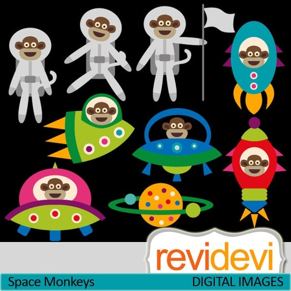space monkey clip art - photo #9