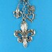 Fleur-de-lis Keychain