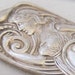 RESERVED For juleswild Antique Set Of 4 Ornate Art Nouveau Silverplate Serving Spoons With Woman,Maternal,Motherhood Motif