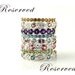 Reserved 14K Green Amethyst Diamond Engagement Ring Cushion Cut White Yellow or Rose Gold Platinum Palladium Bridal Jewelry