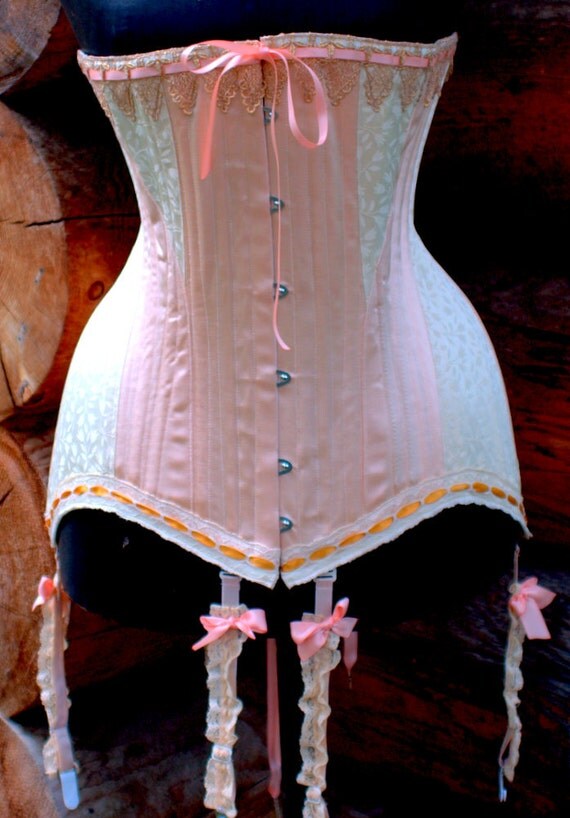 Edwardian Corset Wedding Lingerie Edwardian Clothing with