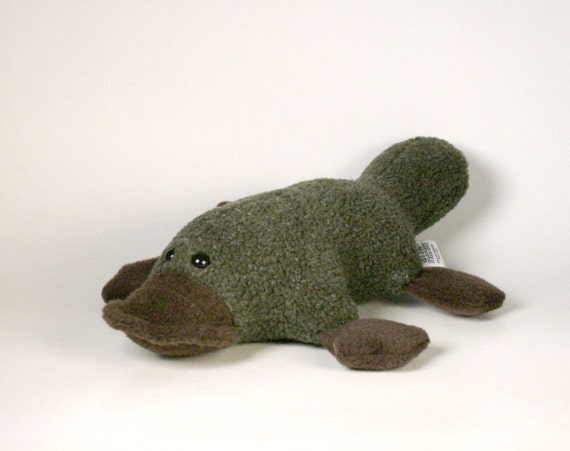 baby platypus stuffed animal pattern
