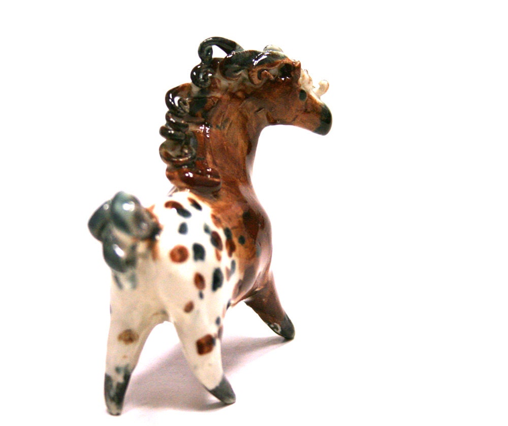 appaloosa horse figurine