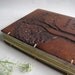 Wedding Guest book Personalized RESERVED Wood book Upcycled furniture Reclaimed