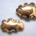 Matte Golden cloud - porcelain wall cloud pillow
