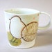 porcelain cup with translucent bottom