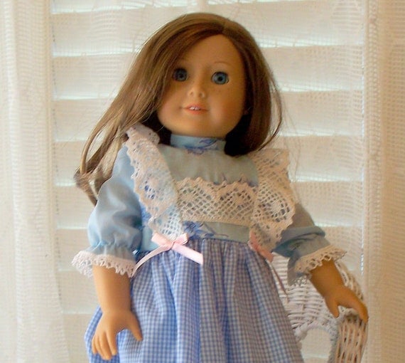 American Girl Doll Clothes Traditional Dress Fits by WhisperingOak