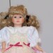 10 inch doll clothes - Eyelet doll dress fits 10 or 11 inch doll