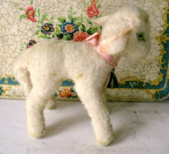 vintage steiff lamb