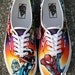 Hand Painted Original Marvel Comic Shoes SIZE 8 MENS / 9.5 WOMENS (Ready To Ship)
