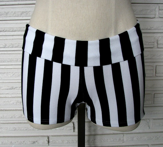 Vertical Stripe Shorts Dance Shorts Made to Order XXS L
