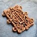 Vintage Copper Plated Filigree Heavy Multiple Strand Centerpiece/Component-1