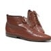 Mocha Brown Leather Ankle Boots size 10