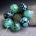 MruMru Handmade Lampwork Glass Bead set. Sra.