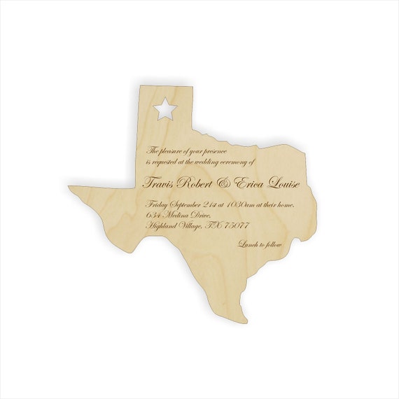 Custom Shaped Invitations 1