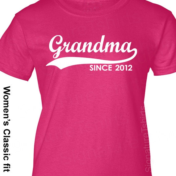 Download Mothers Day Gift GRANDMA Since Any Year Personalized Womens