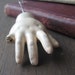 creepy dismembered antique doll hand antique composition ball joint doll