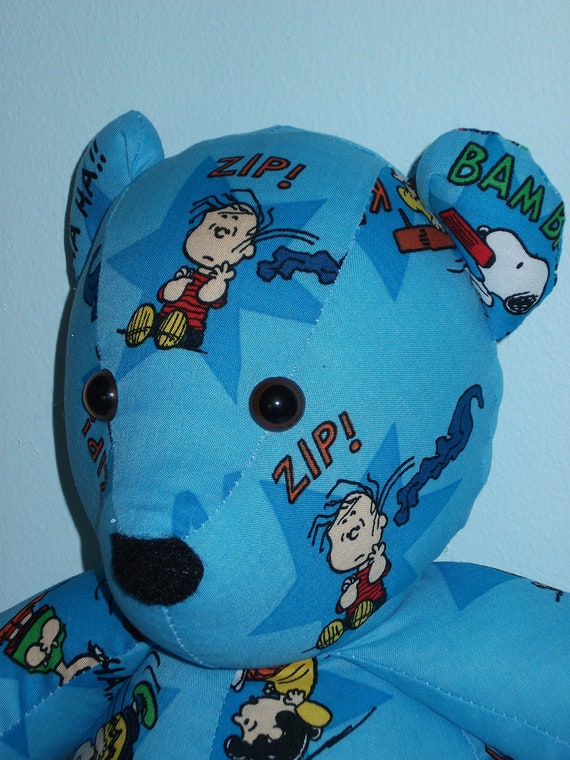 charlie brown teddy bear