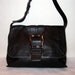saleAdreinne Vittadini thick soft gen leather shoulder cross body messenger lrg bag satchel vintage 90s