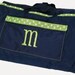 Sale Personalized Navy Apple Green trim Napmat Nap mat With Matching Blanket and Pillow Daycare Child Boy Girl Preschool Kindergarten