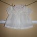 Vintage Baby Girl Sheer Shirt Peter Pan Collar