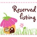 Reserved