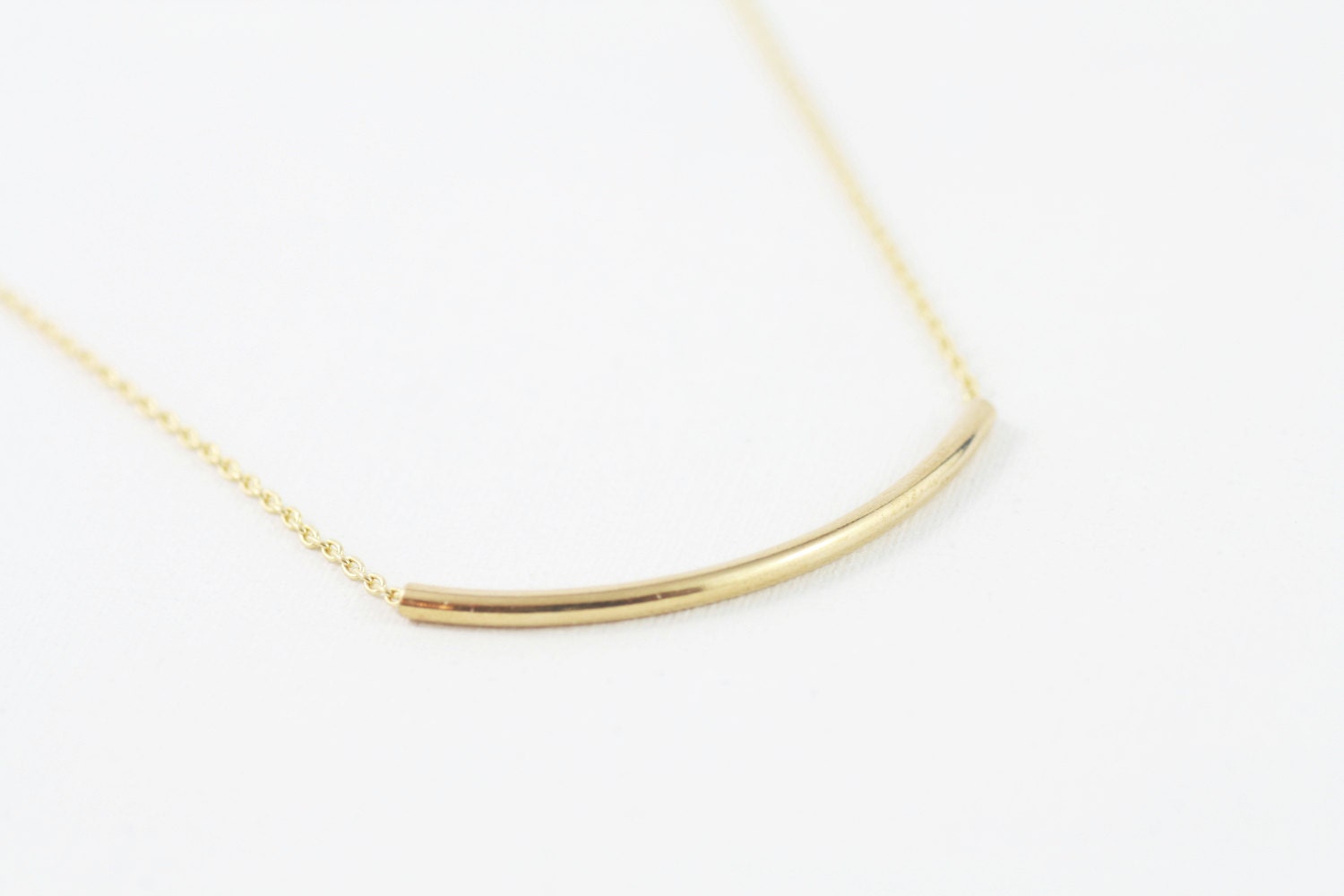 Elegant necklace gold Clearance