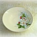 Serving Bowl in White With Floral Pattern