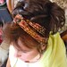 Stretch Slim Turban Headbands Simple Rich Browns Yoga Moisture Wicking Headband for Active Lifestyle People