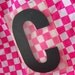 HOLD FOR CHERIE Vintage Large Industrial Gas Station Sign Letter C