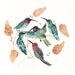 Hummingbird Whirl - Original painting