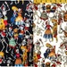 Alexander Henry Fiesta de los Muertos - WHITE or BLACK 1/2 yard