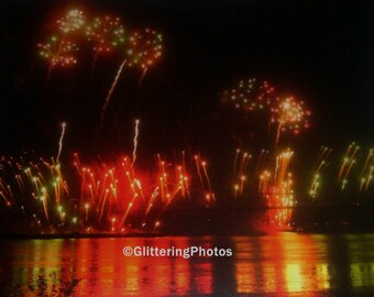 Fireworks, Thunder Over Louisville, No. 2, Fine Art, Photograph, Print, 8 x 10, Metallic, OOAK