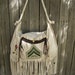 Reserved for whatsoldisnew,Oatmeal and Brown Military Fringed Shoulder Bag