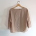 vintage Nude slouchy secretary shirt / blouse size 16 XL