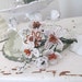 Vintage French Beaded Flowers - Fall Autumn Halloween Bouquet
