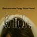 BRIDE Wire Tiara Crown DIY Bride hanger Whimsical Crown Bachelorette Party Bride to Be FUNKY and FuN Shower Gift