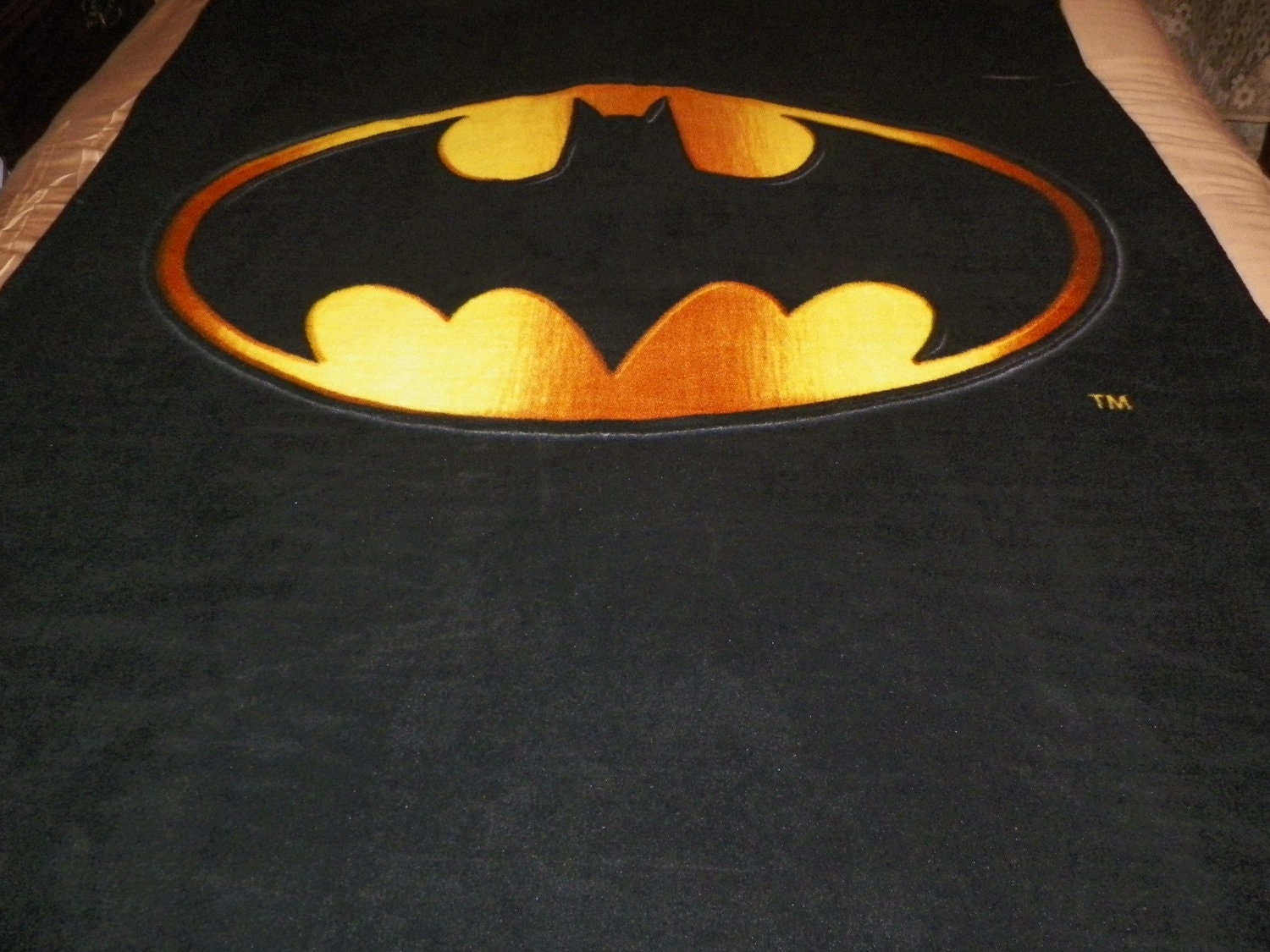 Batman Logo Fleece Throw Blanket