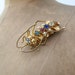 1940s Czech Bug brooch : Mr. Millipede